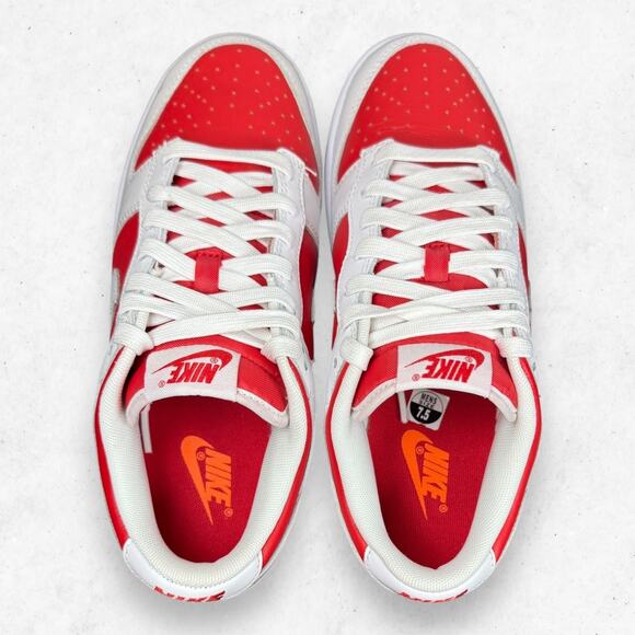 Nike Dunk Low Championship Red White Men\'s 7.5 DD1391-600 main image 5